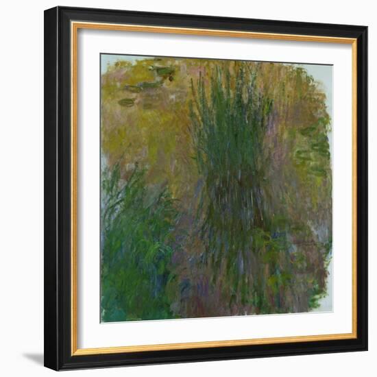 Waterlilies, 1914-1917-Claude Monet-Framed Giclee Print