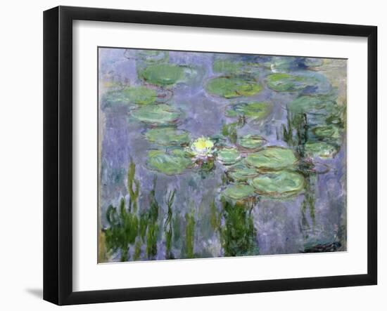 Waterlilies, 1915-Claude Monet-Framed Giclee Print