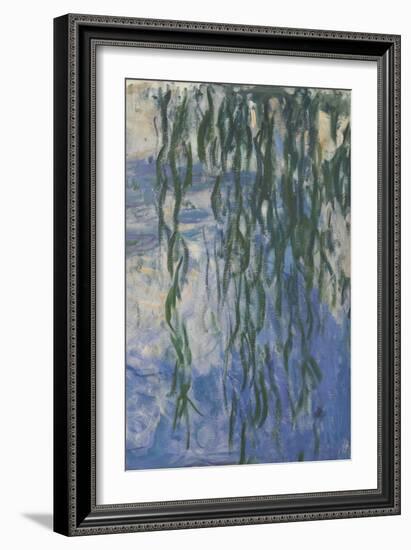 Waterlilies, 1916-19 (Detail)-Claude Monet-Framed Giclee Print