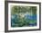 Waterlilies, 1916-1919-Claude Monet-Framed Giclee Print