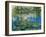 Waterlilies, 1916-1919-Claude Monet-Framed Giclee Print