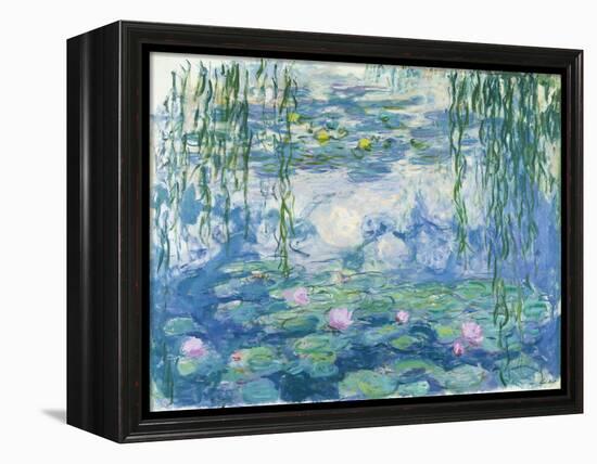 Waterlilies, 1916-19-Claude Monet-Framed Premier Image Canvas