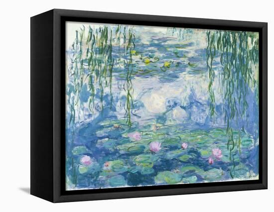 Waterlilies, 1916-19-Claude Monet-Framed Premier Image Canvas