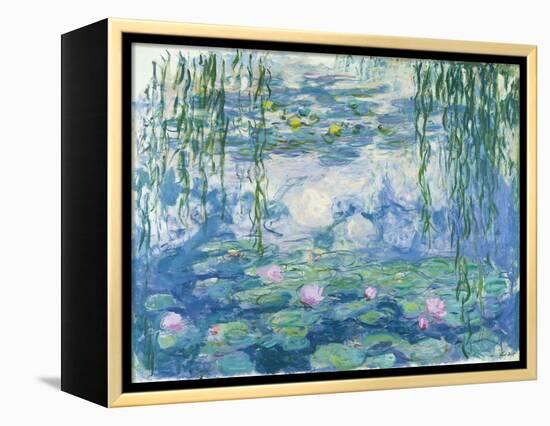 Waterlilies, 1916-19-Claude Monet-Framed Premier Image Canvas