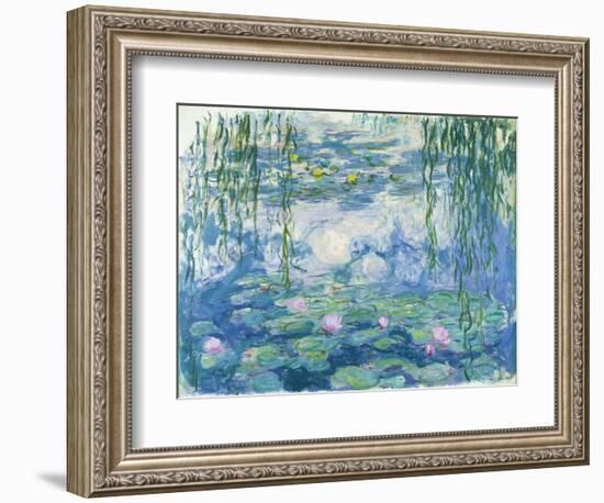 Waterlilies, 1916-19-Claude Monet-Framed Premium Giclee Print
