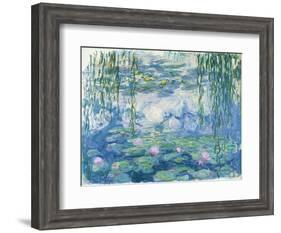 Waterlilies, 1916-19-Claude Monet-Framed Premium Giclee Print