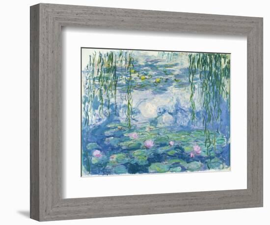 Waterlilies, 1916-19-Claude Monet-Framed Premium Giclee Print