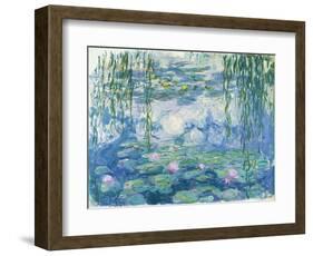 Waterlilies, 1916-19-Claude Monet-Framed Premium Giclee Print