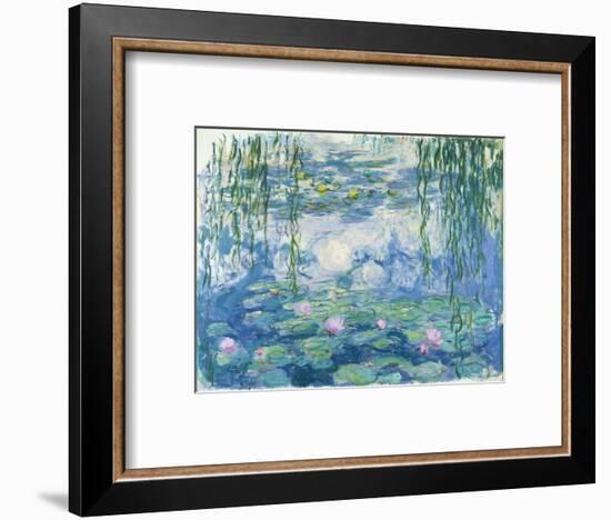 Waterlilies, 1916-19-Claude Monet-Framed Premium Giclee Print