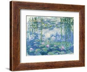 Waterlilies, 1916-19-Claude Monet-Framed Premium Giclee Print