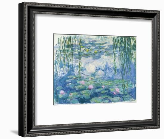 Waterlilies, 1916-19-Claude Monet-Framed Premium Giclee Print