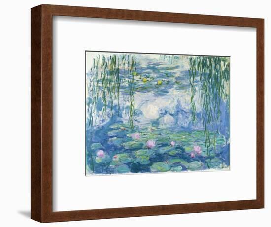 Waterlilies, 1916-19-Claude Monet-Framed Premium Giclee Print