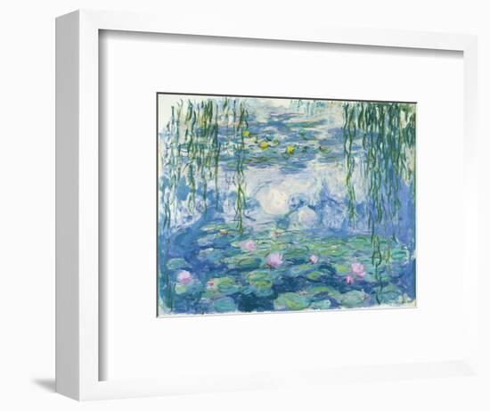 Waterlilies, 1916-19-Claude Monet-Framed Premium Giclee Print