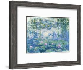 Waterlilies, 1916-19-Claude Monet-Framed Premium Giclee Print