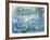 Waterlilies, 1916-19-Claude Monet-Framed Giclee Print