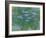 Waterlilies, 1916-19-Claude Monet-Framed Giclee Print