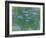 Waterlilies, 1916-19-Claude Monet-Framed Giclee Print