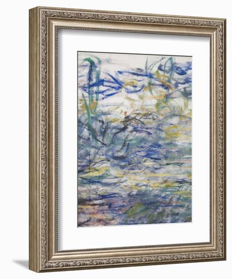 Waterlilies, 1917-19 (Detail)-Claude Monet-Framed Giclee Print