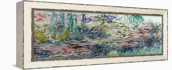 Waterlilies, 1917-19-Claude Monet-Framed Premier Image Canvas