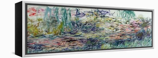 Waterlilies, 1917-19-Claude Monet-Framed Premier Image Canvas