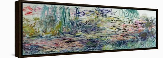 Waterlilies, 1917-19-Claude Monet-Framed Premier Image Canvas