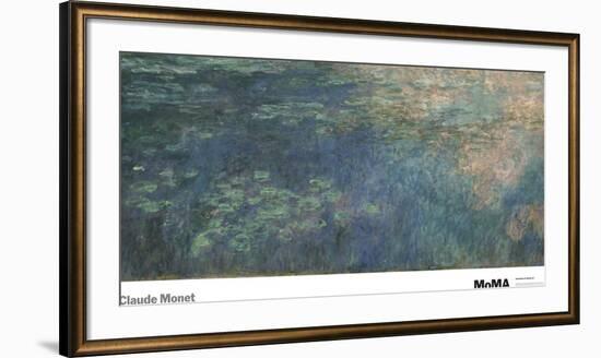 Waterlilies #1-Claude Monet-Framed Art Print