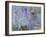 Waterlilies and Reflections of a Willow Tree, 1916-19-Claude Monet-Framed Giclee Print