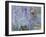 Waterlilies and Reflections of a Willow Tree, 1916-19-Claude Monet-Framed Giclee Print