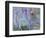 Waterlilies and Reflections of a Willow Tree, 1916-19-Claude Monet-Framed Giclee Print