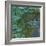 Waterlilies at Giverny, 1918-Claude Monet-Framed Giclee Print