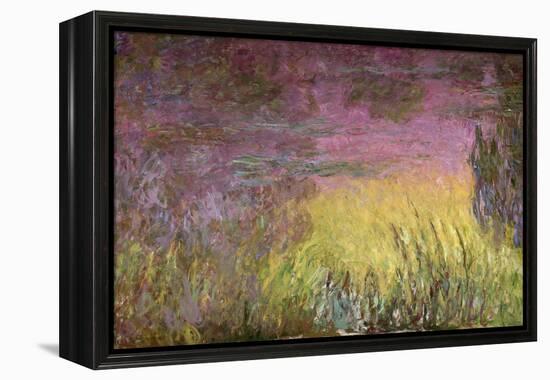 Waterlilies at Sunset, 1915-26-Claude Monet-Framed Premier Image Canvas