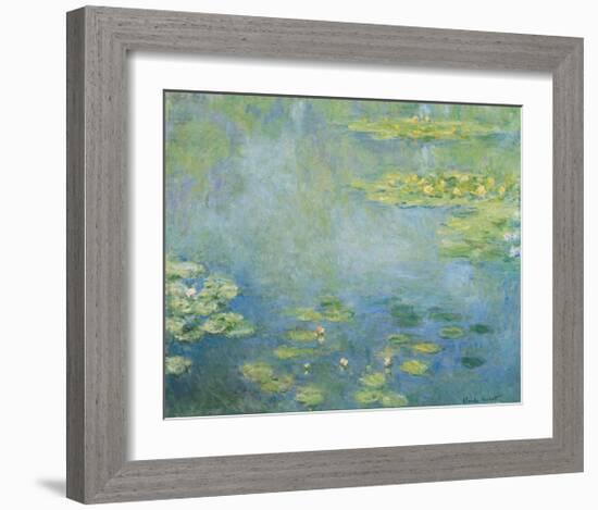 Waterlilies, ca. 1906-Claude Monet-Framed Art Print