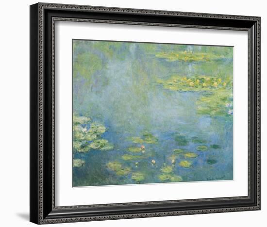 Waterlilies, ca. 1906-Claude Monet-Framed Art Print