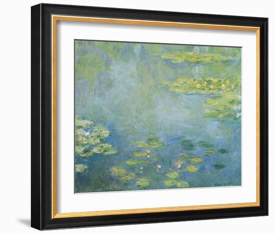 Waterlilies, ca. 1906-Claude Monet-Framed Art Print