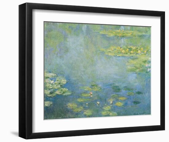 Waterlilies, ca. 1906-Claude Monet-Framed Art Print