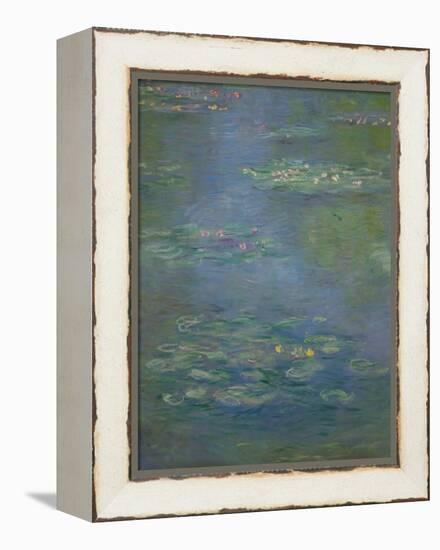 Waterlilies, Detail, 1903-Claude Monet-Framed Premier Image Canvas