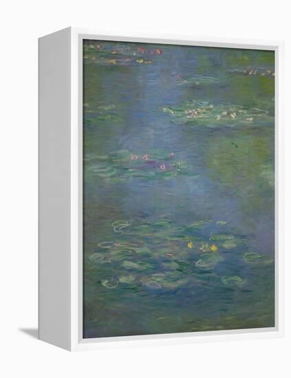 Waterlilies, Detail, 1903-Claude Monet-Framed Premier Image Canvas