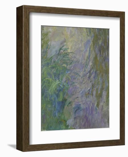 Waterlilies (Detail)-Claude Monet-Framed Giclee Print