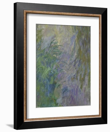 Waterlilies (Detail)-Claude Monet-Framed Giclee Print