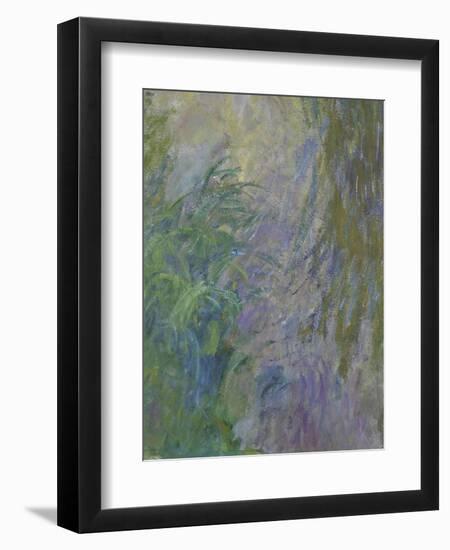 Waterlilies (Detail)-Claude Monet-Framed Giclee Print