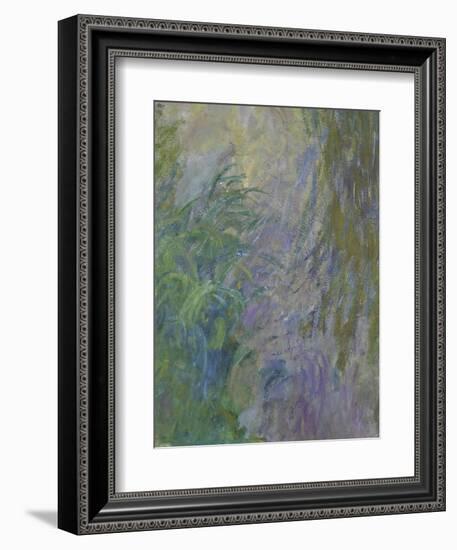 Waterlilies (Detail)-Claude Monet-Framed Giclee Print