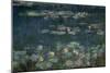 Waterlilies: Green Reflections, 1914-18 (Right Section)-Claude Monet-Mounted Premium Giclee Print