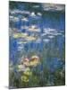 Waterlilies: Green Reflections-Claude Monet-Mounted Premium Giclee Print