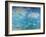 Waterlilies, (Harmony in Blue), 1914-1917-Claude Monet-Framed Giclee Print