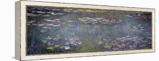 Waterlilies Pond, Green Reflection, 1920-25 (oil on canvas)-Claude Monet-Framed Premier Image Canvas