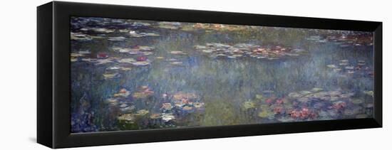 Waterlilies Pond, Green Reflection, 1920-25 (oil on canvas)-Claude Monet-Framed Premier Image Canvas