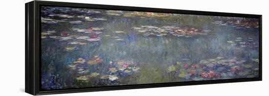 Waterlilies Pond, Green Reflection, 1920-25 (oil on canvas)-Claude Monet-Framed Premier Image Canvas