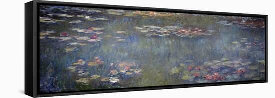 Waterlilies Pond, Green Reflection, 1920-25 (oil on canvas)-Claude Monet-Framed Premier Image Canvas