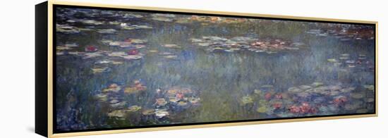 Waterlilies Pond, Green Reflection, 1920-25 (oil on canvas)-Claude Monet-Framed Premier Image Canvas