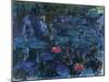 Waterlilies with Reflections of a Willow Tree, 1916-19-Claude Monet-Mounted Giclee Print